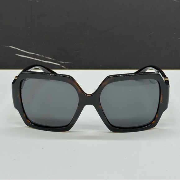 NEW VE4453 108/87 VERSACE SUNGLASSES MOD 4453 HAVANA WOMEN EYEWEAR VE 4453 - Picture 3 of 11